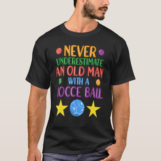 T-shirt Bocce pour hommes (Devant)