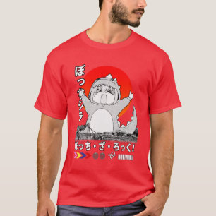 T-shirt Bocchi Kaiju rétro