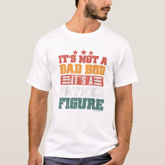 T-shirt Bod Père Figure Fête des pères