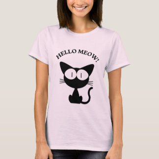 T-shirt Body bébé chat anime kawaii tenant un cœur