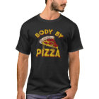 Body By Pizza - Drôle Vintage Fitness Love Cheesy