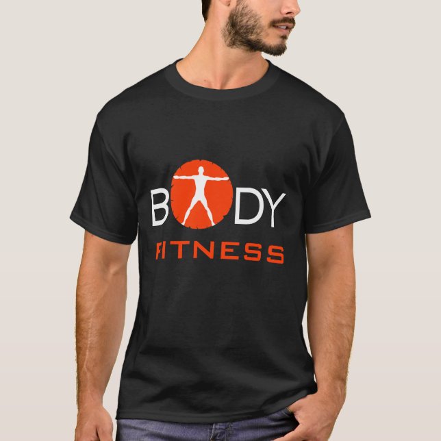 T-shirt Body Madness Fitness Personal Trainer Mens (Devant)
