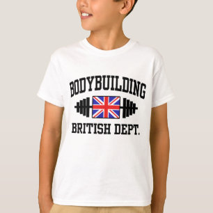 T-shirt Bodybuilder britannique
