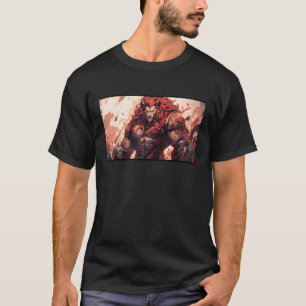 T-shirt Bodybuilding Beast Muscle Lion Fitness entraînemen