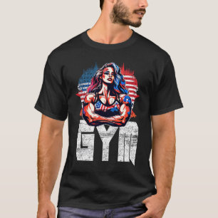 T-shirt Bodybuilding Gorilla Gym Fitness Beast Woman