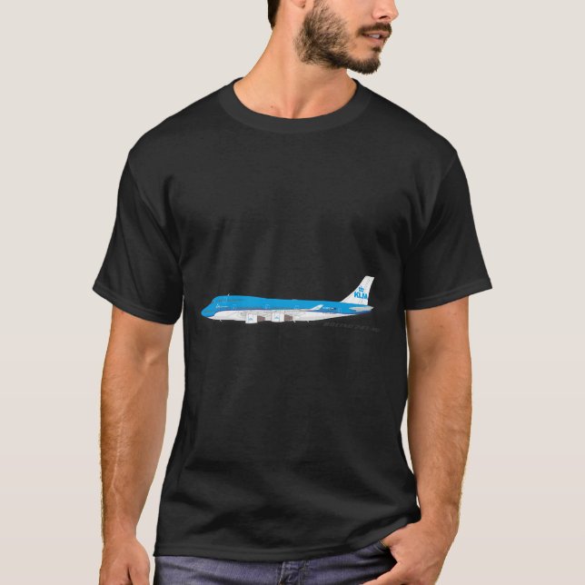 T-shirt Boeing 747-400 Klm Airlines (Devant)
