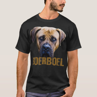 T-shirt Boerboel sud-africain Mastiff Retro