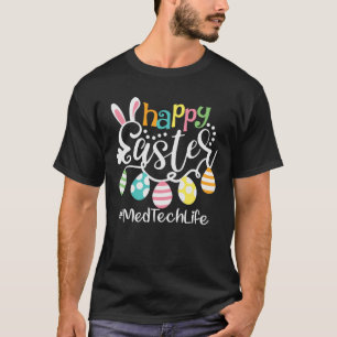 T-shirt Boeuf de lapin mignonette Happy Easter Med Tech - 