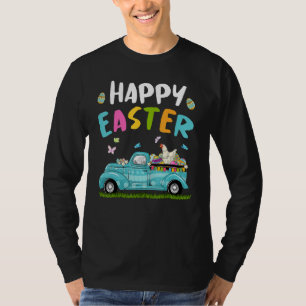 T-shirt Boeuf mignon Avec Oreilles De Lapin Chasse D'Oeufs