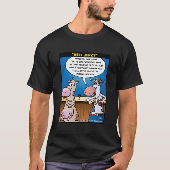 T-shirt "Boeuf séché " (Devant)