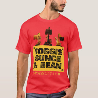 T-shirt Boggis Bunce Bean démolition FantasticFox