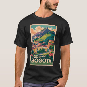 T-shirt Bogota Colombia Travel Art Vintage