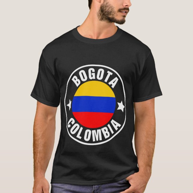 T-shirt Bogota Colombie (Devant)