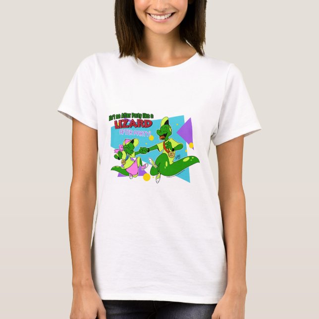 T-shirt BOGP Lizard AP : Joueur de performance féminine (Devant)