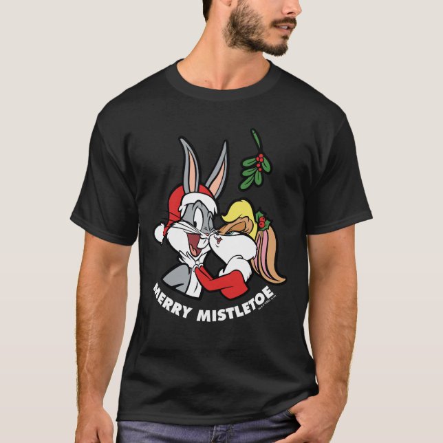 T-shirt BOGS BUNNY™ & Lola "Merry Mistletoe" (Devant)