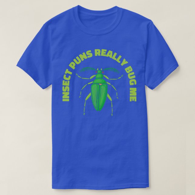 T-shirt Bogue Nature Pun Entomologue Bogue (Design devant)