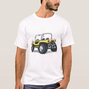 T-shirt boguet à couvercle serti jaune