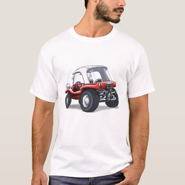 T-shirt boguet rouge de hard-top (Devant)