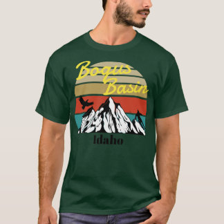 T-shirt Bogus Basin ski Idaho