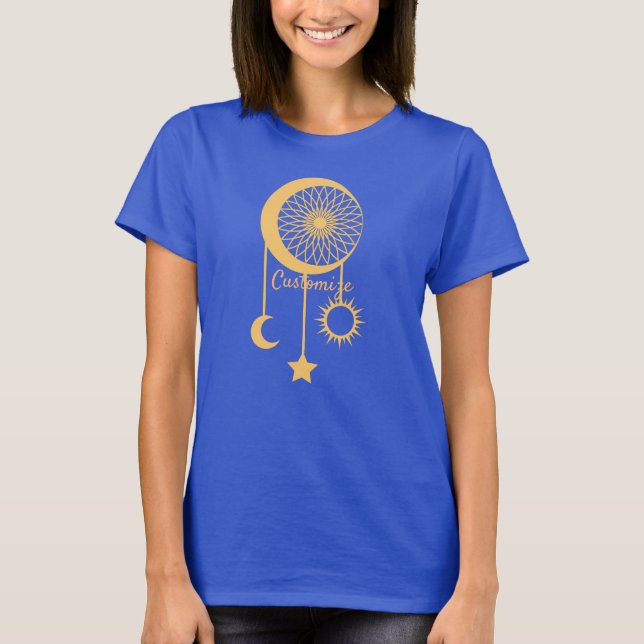 T-shirt Bohemian Dream Catcher Thunder_Cove (Devant)
