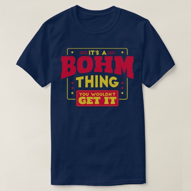 T-shirt Bohm (Design devant)