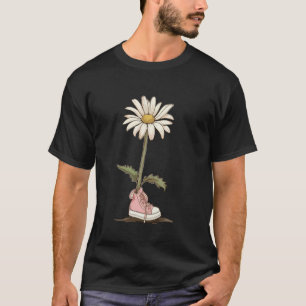 T-shirt Boho Daisy ~ Fleur Botanique Rétro Fleur Sauvage J