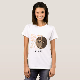 T-shirt Boho deux faces couleur avec une toile de poche av