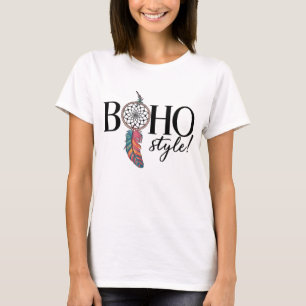 T-shirt Boho Dreamcatcher Style esprit libre