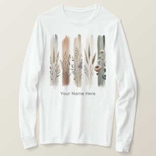 T-shirt Boho Fleurs sauvages botaniques