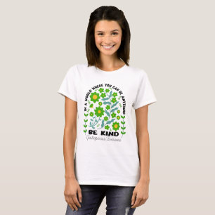 T-shirt Boho Floral Gastroparesis Sensibilisation Soyez ge