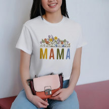 boho sauvage mama coloréT-shirt
