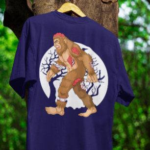 T-shirt boigfoot zombie halloween