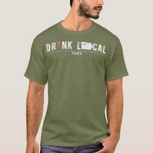 T-shirt Boire Bière artisanale Boire Iowa T Shirt local