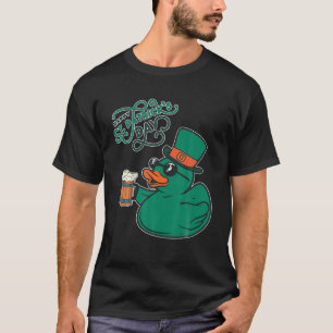 T-shirt Boire Canard Jour de la Saint Patrick Caoutchouc B