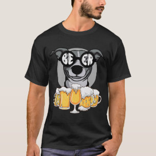 T-shirt Boire De La Bière Dans Les Années De Chien Je N'Ai
