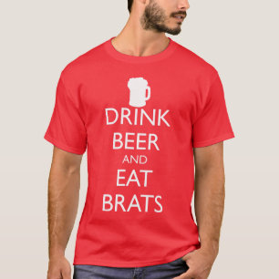 T-SHIRT BOIRE DE LA BIÈRE ET MANGER DES FREINS