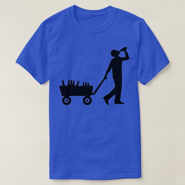 T-shirt Boire de l'alcool (Design devant)