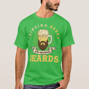 T-shirt Boire Des Bières Et Des Oreilles En Croissance Drô