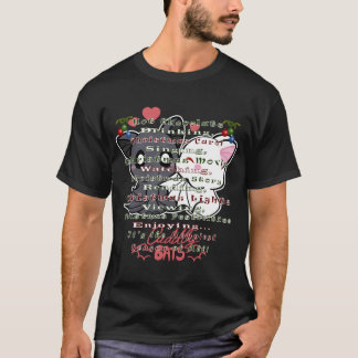 T-shirt Boire du Chocolat Chaud Saison la Plus Heureuse