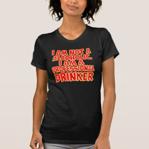 T-shirt Boire professionnel de bière