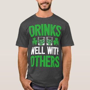 T-shirt Bois Bien Avec D'Autres Jour de la Saint Patrick P