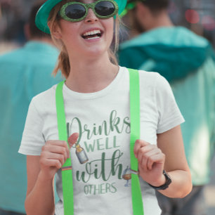 T-shirt Bois bien avec d'autres St. Patrick's Day
