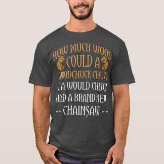 T-shirt Bois Chuck Foresterie tronçonneuse Cadeau Pour Log