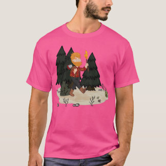 T-shirt Bois dans les bois