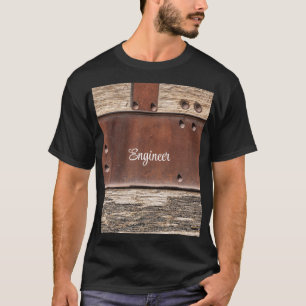 T-shirt Bois de fer homme fort regard