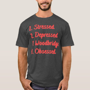 T-shirt Bois Déprimé Stressé Obsédé