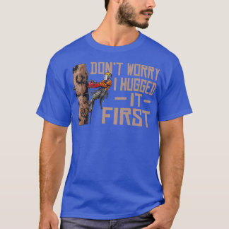 T-shirt Bois Donx27t Inquiète Je L'Ai Enfoncé Premier Bois