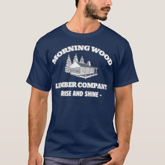 T-shirt Bois du matin - Compagnie avant Imprimer (Devant)