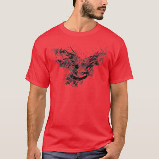 T-shirt bois pigeon mouche de chasse forêt 1