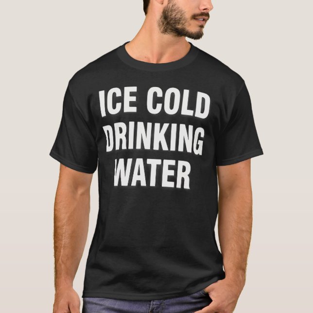 T-shirt Boisson glacée (Devant)
